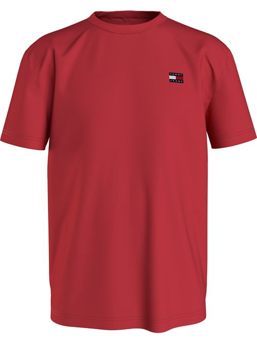 t-shirt Tommy Jeans | DM0DM17995XNL ROSSO